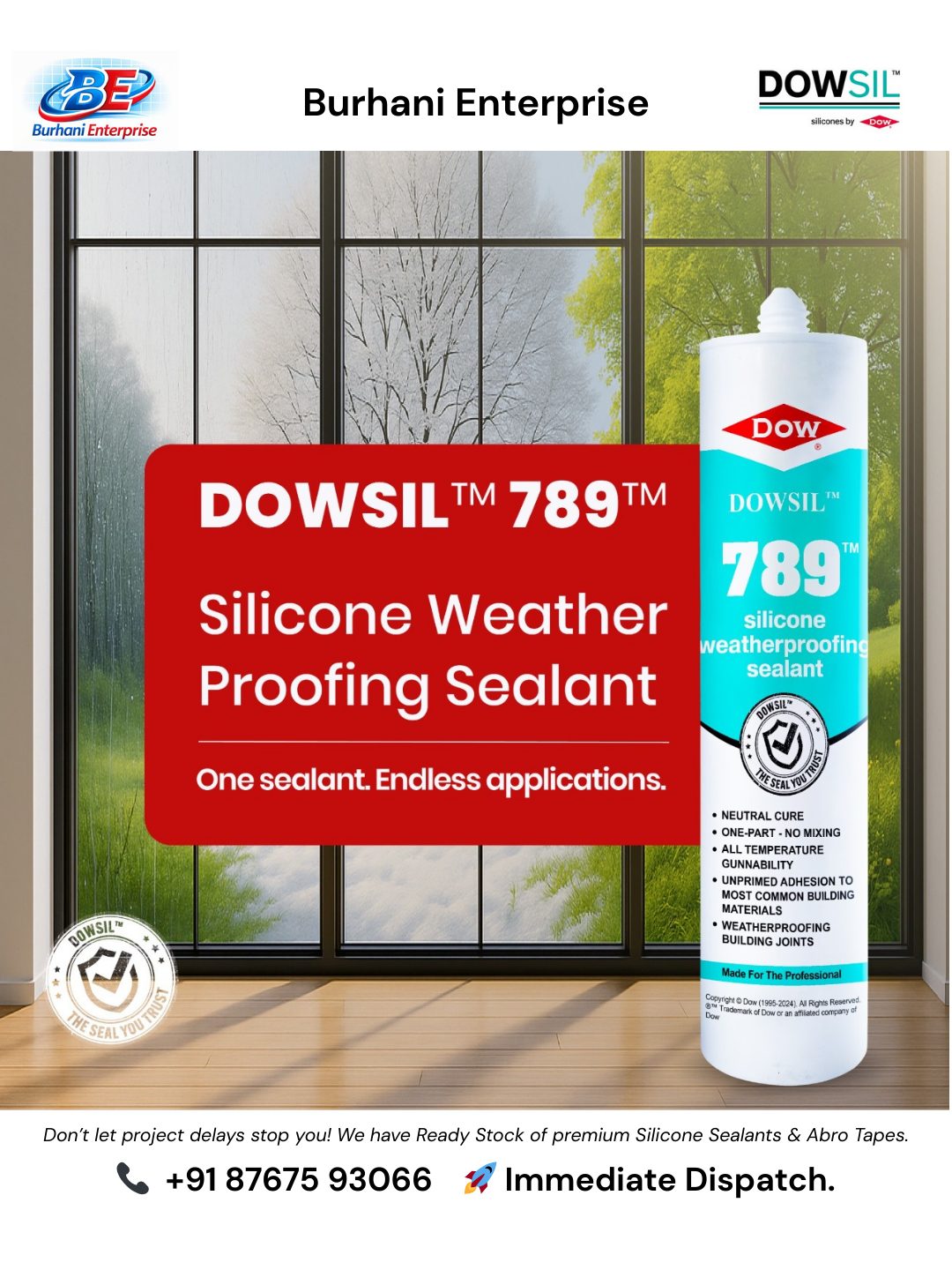 Dowsil 789 Weather Silicone