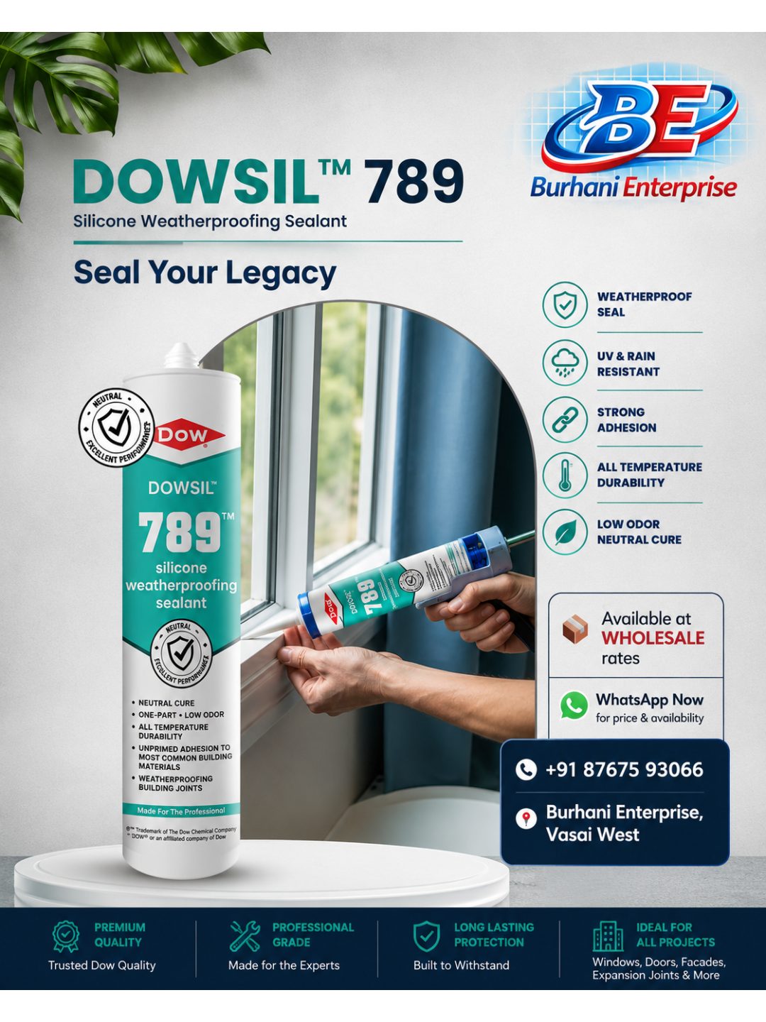 Dowsil 789 Weather Silicone